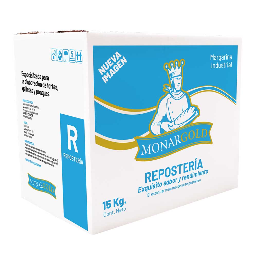 Margarina Repostería y Bizcochería MonarGold